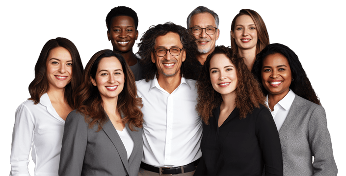 a group of business people - join our chamber